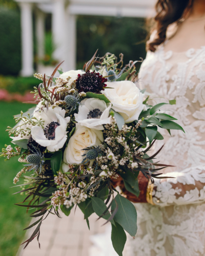 Lovely Bride in Summer Wedding